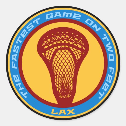 最速のゲーム ラウンドシール (正面)