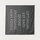 最適なest pati quod emendare non possis タペストリー (正面(横))