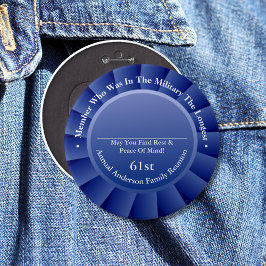 最長軍隊ファミリーメンバー懇親会賞 缶バッジ