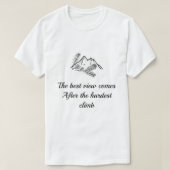 最高であれ Tシャツ (デザイン正面)