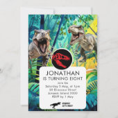 最高にかっこいい恐竜少年 招待状 (正面)