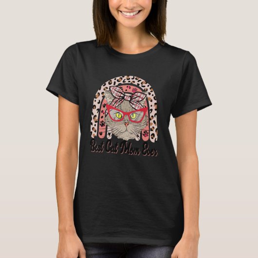 最高にかわいい仔猫のママ Tシャツ (正面)
