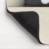 最高になっているかわいく柔らかい黒猫 マウスパッド (コーナー)