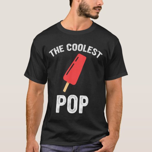 最高にクールな父の日パパ 世界一のオヤジ Tシャツ (正面)