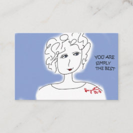 最高に単に励ましますカードをです 名刺