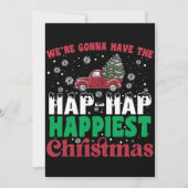 最高に幸せなクリスマスを持つつもりだった 招待状 (正面)