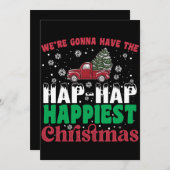 最高に幸せなクリスマスを持つつもりだった 招待状 (正面/裏面)