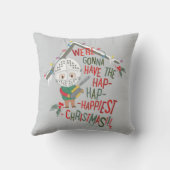 最高に幸せなクリスマスを過ごす クッション (裏面)
