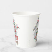 最高に幸せなクリスマスを過ごす 紙コップ (右)