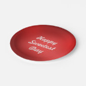 最高に幸せな日 ペーパープレート (アングル)