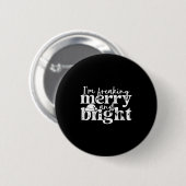 最高に楽しいクリスマスだ、面白い皮肉なクリスマス 缶バッジ (正面&裏面)