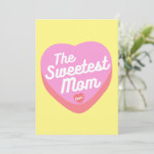 最高に甘いママは今までにお菓子ハート シーズンカード (スタンド正面)