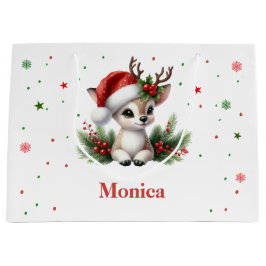 最高に素晴らしいクリスマスの誕生日 ラージペーパーバッグ