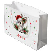 最高に素晴らしいクリスマスの誕生日 ラージペーパーバッグ (裏面アングル)