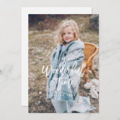 最高に素晴らしいクリスマスカード[白] シーズンカード (正面/裏面)