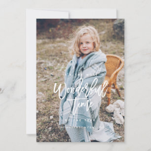 最高に素晴らしいクリスマスカード[白] シーズンカード