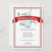 最高に素晴らしいクリスマスパーティー 招待状 (正面)