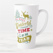 最高に素晴らしいクリスマス カフェラテマグ (右)