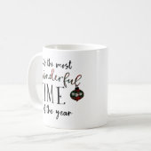 最高に素晴らしいクリスマス コーヒーマグカップ (正面左)