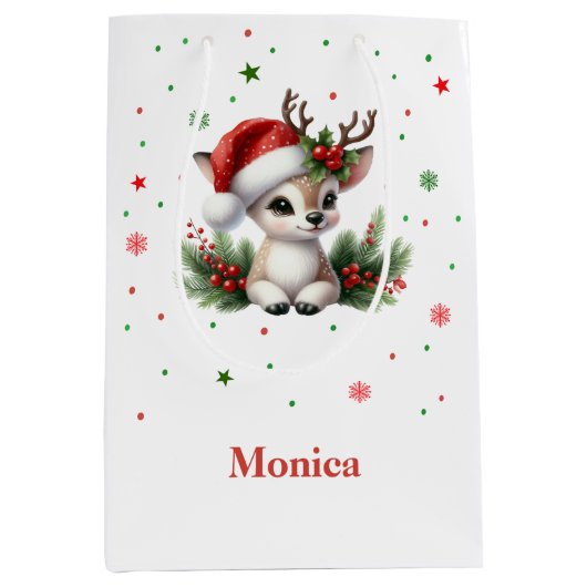 最高に素晴らしいクリスマス ミディアムペーパーバッグ (正面)