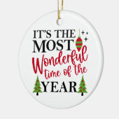 最高に素晴らしい時間 セラミックオーナメント (左)
