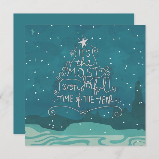 最高に素晴らしい時間 招待状 (正面/裏面)