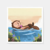 最高に素晴らしい スタンダードカクテルナプキン (正面)