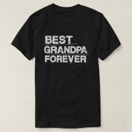 最高のおじいちゃんは永遠に ヴィンテージ風名言 Tシャツ