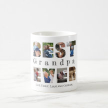 最高のおじいちゃんカスタム文字写真