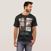 最高のおじいちゃん カスタム写真 お孫さんの名前 Tシャツ (正面フル)