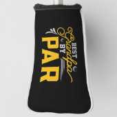 最高のおじいちゃん ゴルフヘッドカバー (回転90)