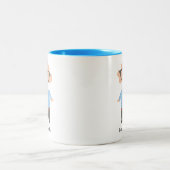 最高のおじいちゃん ツートーンマグカップ (中央)