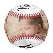 最高のおじいフェイクちゃんマーブル3フォトコラージュ 野球ボール (正面)