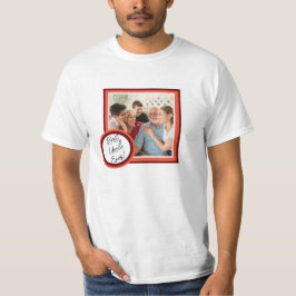 最高のおじさんカスタムフォトギフトTシャツ Tシャツ