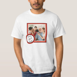 最高のおじさんカスタムフォトギフトTシャツ Tシャツ