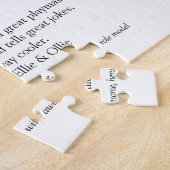 最高のおじさんFungle定義6 Photo Collage ジグソーパズル (側面)