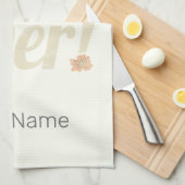 最高のおばあちゃんおばあちゃんヴィンテージおばあちゃん キッチンタオル (四つ折り)