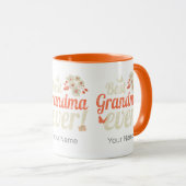 最高のおばあちゃんおばあちゃんヴィンテージおばあちゃん マグカップ (正面右)