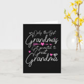 最高のおばあちゃんのお母さん素晴らしに昇進 カード (黄色い花)
