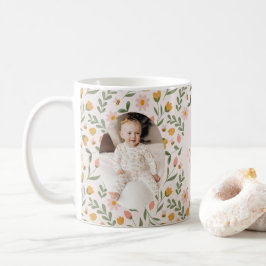 最高のおばあちゃんエバーフローラ写真マグカップ春ギフト コーヒーマグカップ