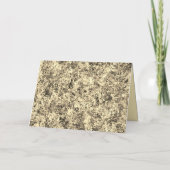 最高のおばあちゃんカスタムは母の日の写真ゴールデン カード (裏面)