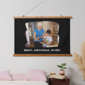 最高のおばあちゃんカスタムPhoto Nana Grandparent 吊り下げ型タペストリー (寝室)