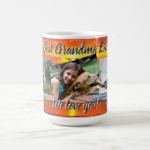 最高のおばあちゃん夕日1738 コーヒーマグカップ (中央)