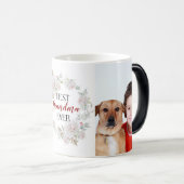 最高のおばあちゃん母の日の写真コラージュ モーフィングマグカップ (正面右)