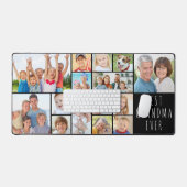 最高のおばあちゃん15枚フォトコラージュカスタム デスクマット (キーボード&マウス)