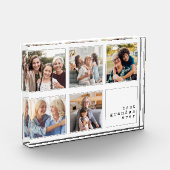 最高のおばあちゃん |コラージュモダン フォトブロック (左)