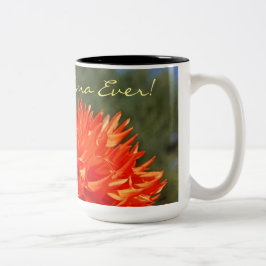 最高のおばあちゃん コーヒーマグ おばあちゃんの日 ツートーンマグカップ