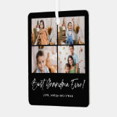 最高のおばあちゃん メタルオーナメント (正面左)