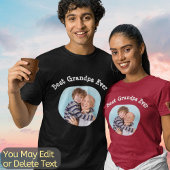 最高のおばあちゃん |画像をおもしろい図形に自動変換 Tシャツ