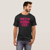 最高のおばあちゃん Tシャツ (正面フル)